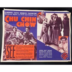 1934 Chu Chin Chow Anna May Wong Movie Herald, Piccadilly, Thief of Bagdad